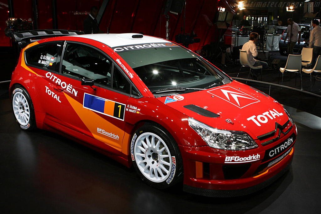 Citroën C4 WRC   - 2006 Mondial de l'Automobile Paris