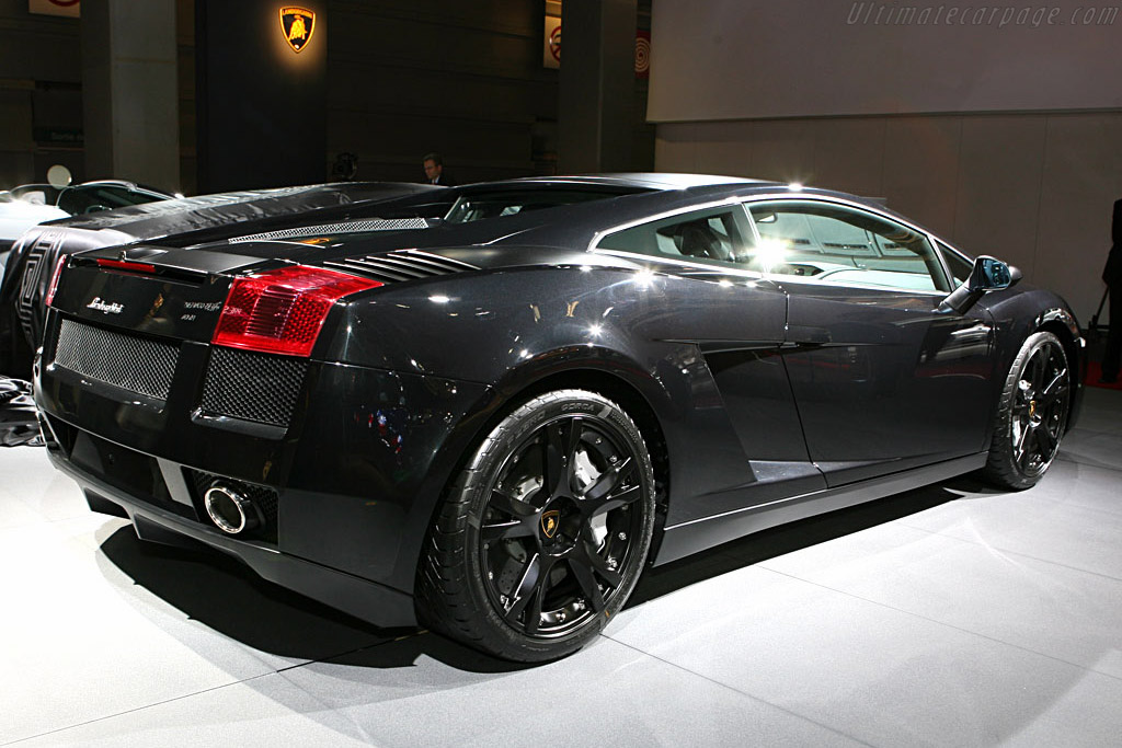 Lamborghini Gallardo Nera   - 2006 Mondial de l'Automobile Paris