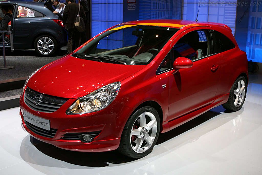 Opel Corsa Van Concept   - 2006 Mondial de l'Automobile Paris