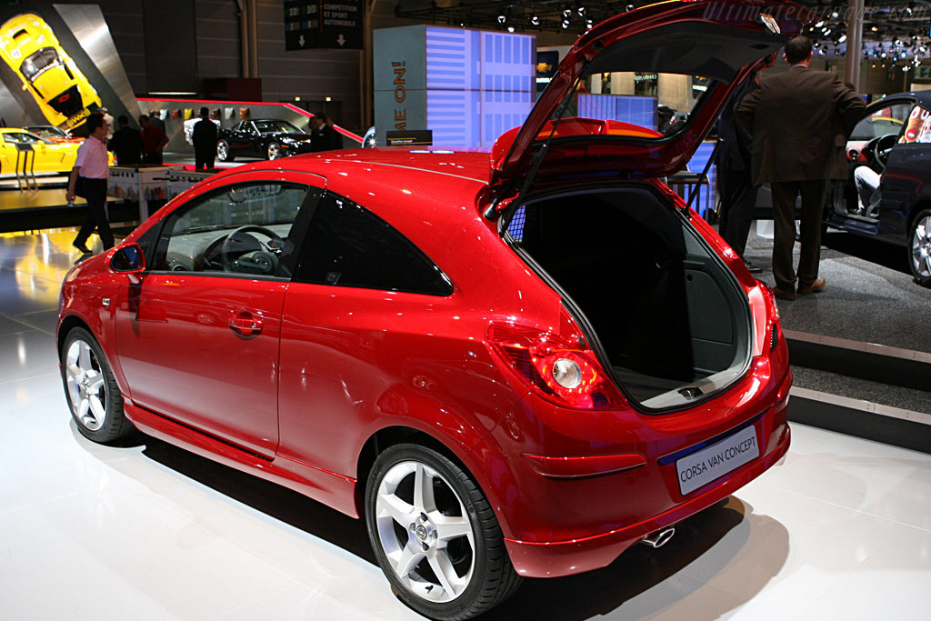 Opel Corsa Van Concept   - 2006 Mondial de l'Automobile Paris