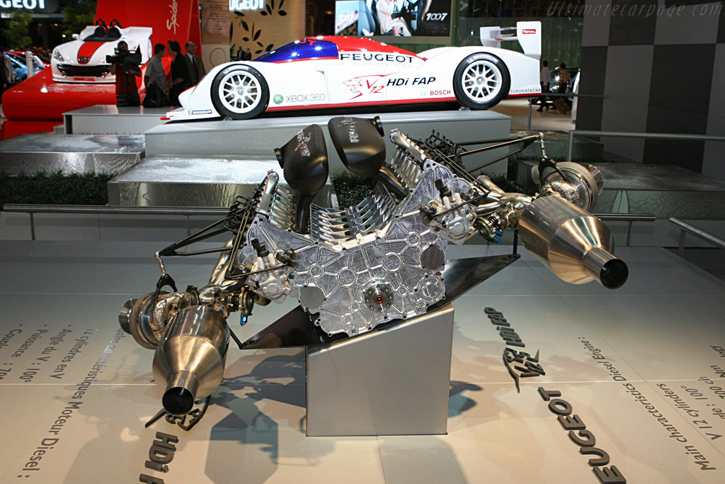 Peugeot 908 Hdi   - 2006 Mondial de l'Automobile Paris