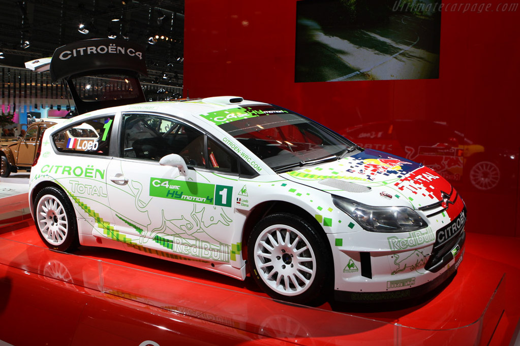 Citroën C4 WRC HYmotion4   - 2008 Mondial de l'Automobile Paris