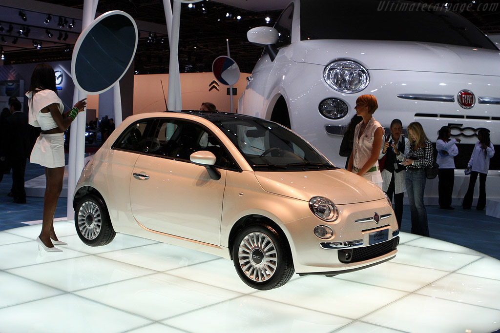 Fiat 500   - 2008 Mondial de l'Automobile Paris