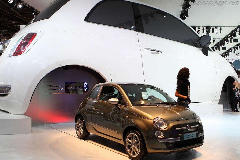 Fiat 500 Diesel   - 2008 Mondial de l'Automobile Paris