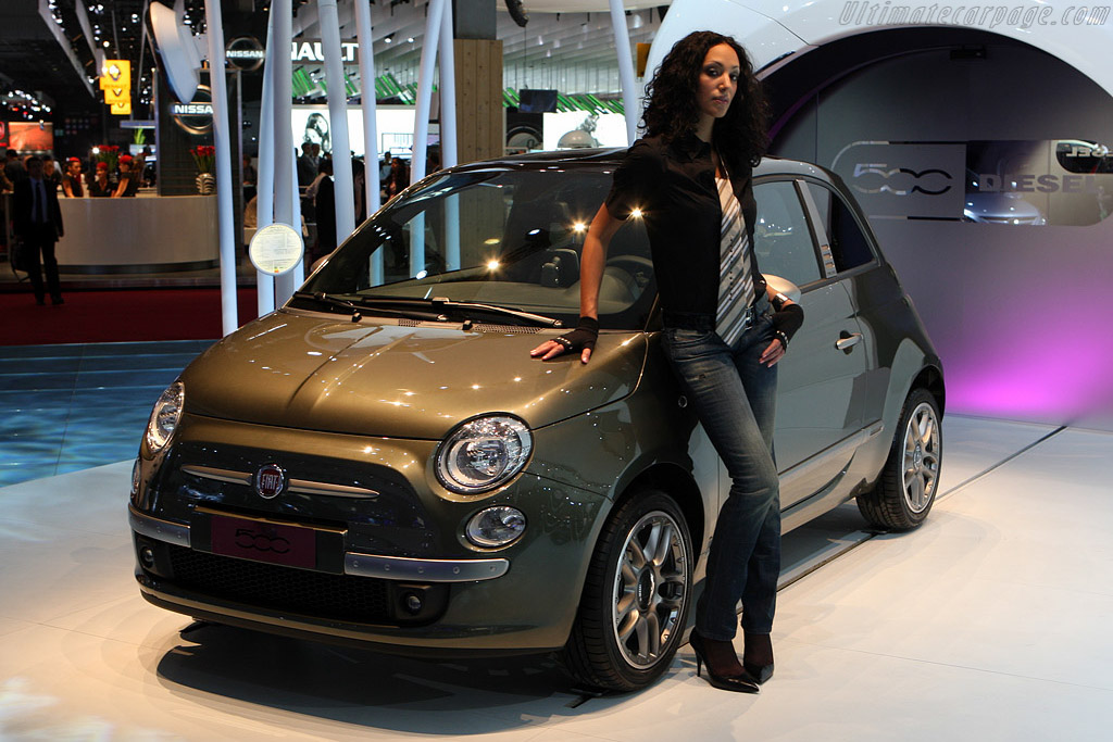 Fiat 500 Diesel   - 2008 Mondial de l'Automobile Paris
