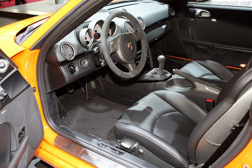 Porsche Cayman S Sport   - 2008 Mondial de l'Automobile Paris