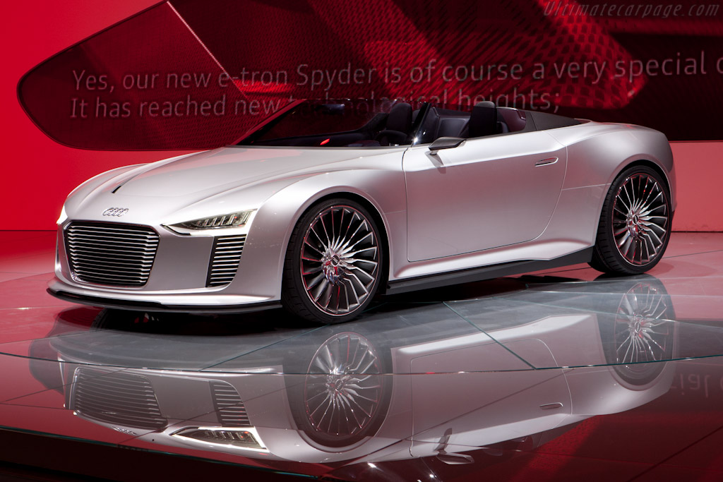 2010 Audi E Tron Spyder Concept