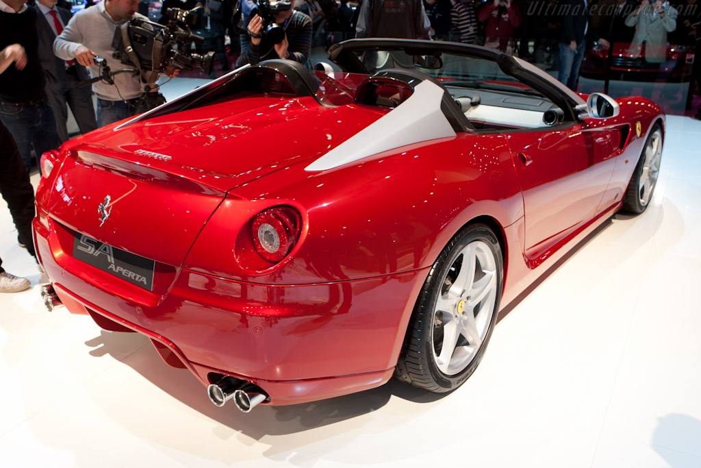 Ferrari 599 SA Aperta   - 2010 Mondial de l'Automobile Paris