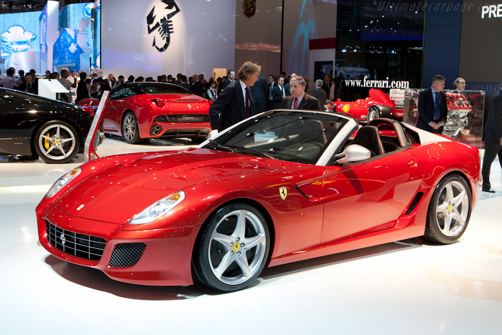 Ferrari 599 SA Aperta   - 2010 Mondial de l'Automobile Paris