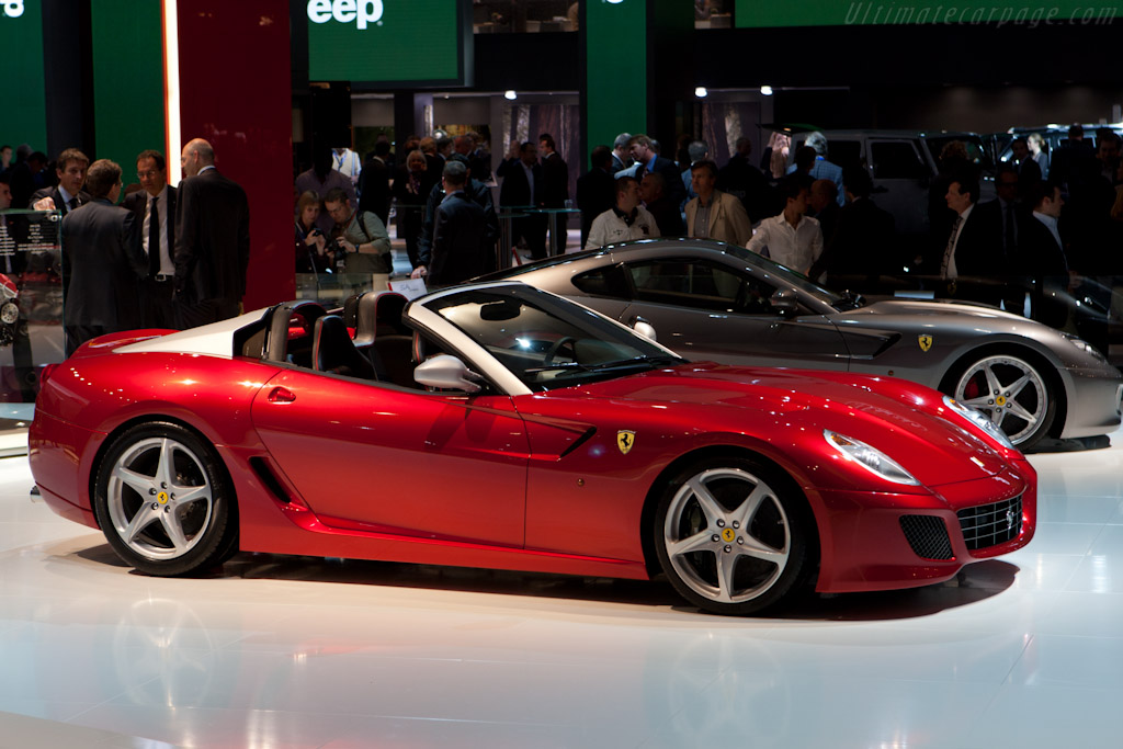 Ferrari 599 SA Aperta   - 2010 Mondial de l'Automobile Paris