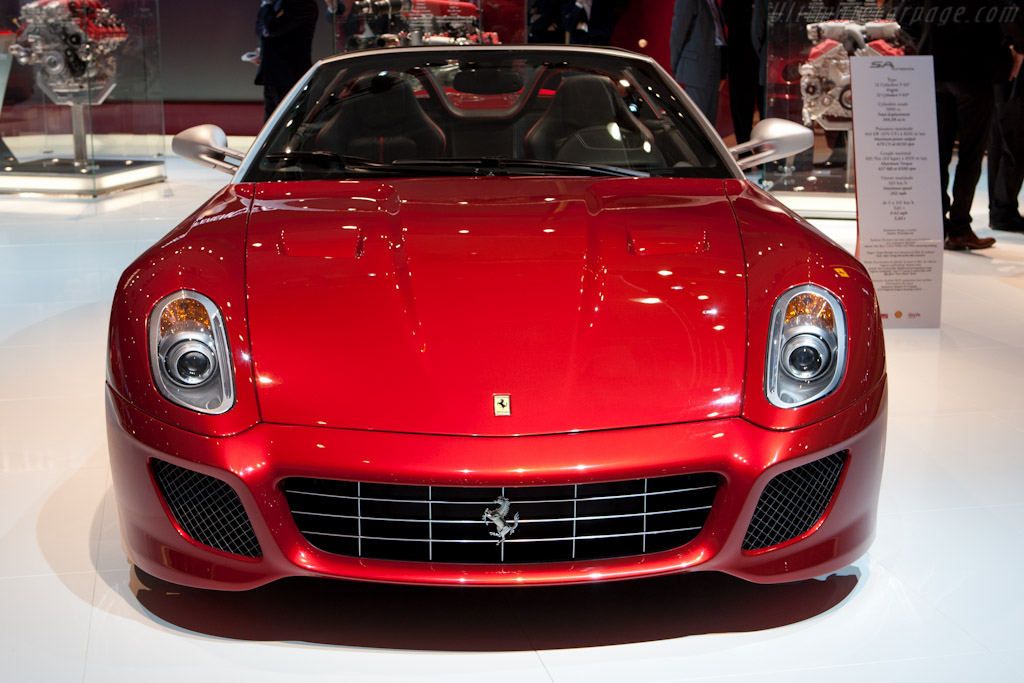 Ferrari 599 SA Aperta   - 2010 Mondial de l'Automobile Paris