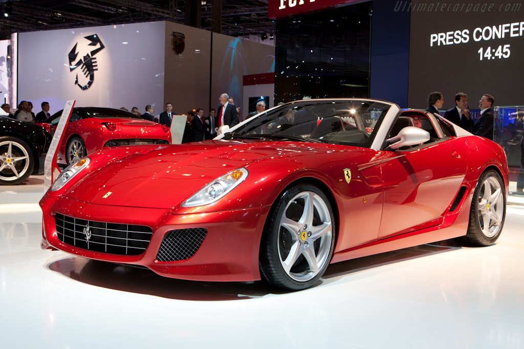 Ferrari 599 SA Aperta   - 2010 Mondial de l'Automobile Paris