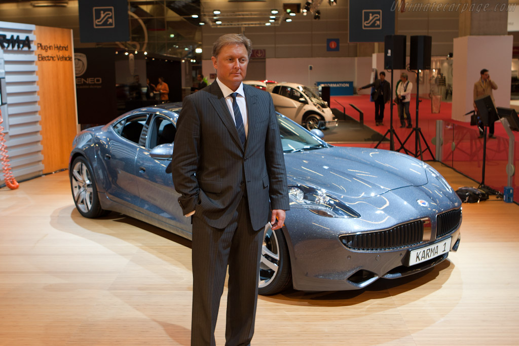 Henrik Fisker   - 2010 Mondial de l'Automobile Paris