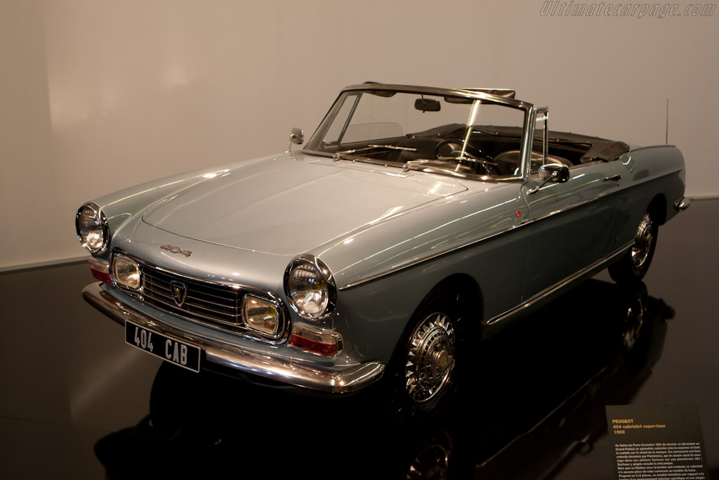 Peugeot 404 Pininfarina Cabriolet   - 2010 Mondial de l'Automobile Paris