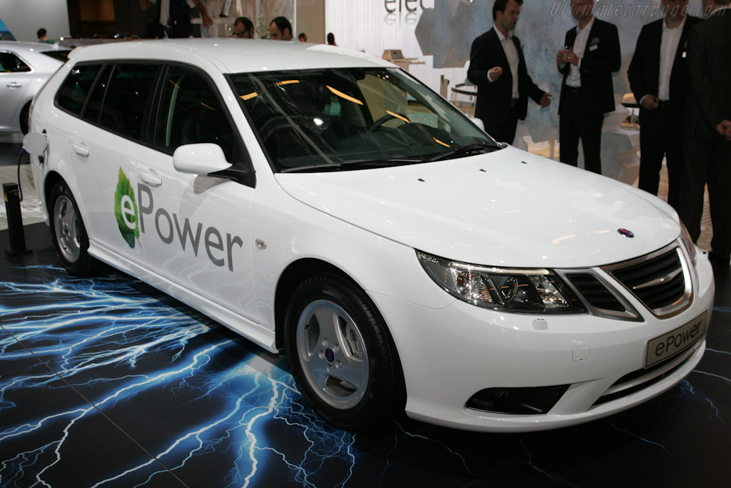 Saab 9-3 Electric   - 2010 Mondial de l'Automobile Paris
