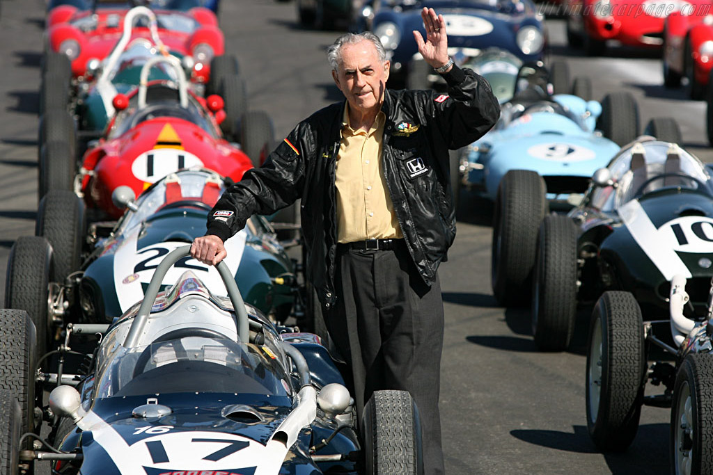 A warm welcome from Sir Jack Brabham   - 2006 Monterey Historic Automobile Races