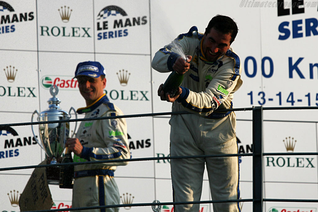 An extatic Alphand   - 2007 Le Mans Series Monza 1000 km