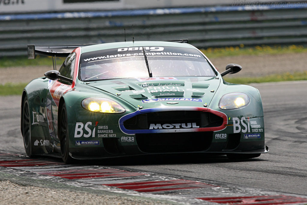 Aston Martin DBR9 - Chassis: DBR9/2 - Entrant: Aston Martin Larbre - 2007 Le Mans Series Monza 1000 km