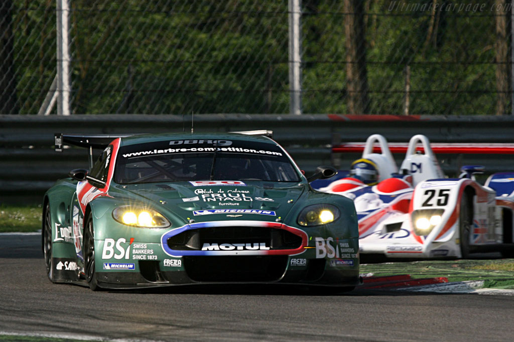 Aston Martin DBR9 - Chassis: DBR9/2 - Entrant: Aston Martin Larbre - 2007 Le Mans Series Monza 1000 km