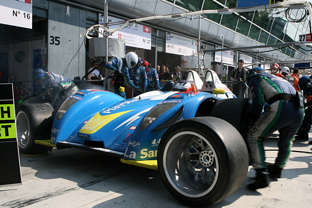 Fresh rubber - Chassis: 01-05 - Entrant: Pescarolo Sport - 2007 Le Mans Series Monza 1000 km