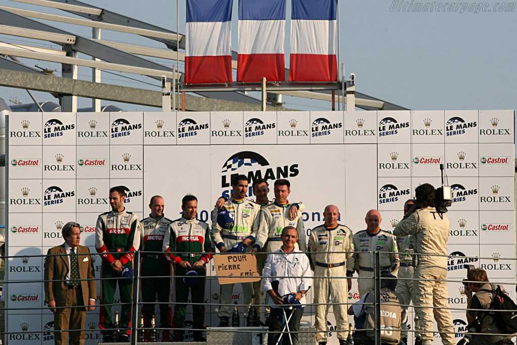 GT1 Podium    - 2007 Le Mans Series Monza 1000 km