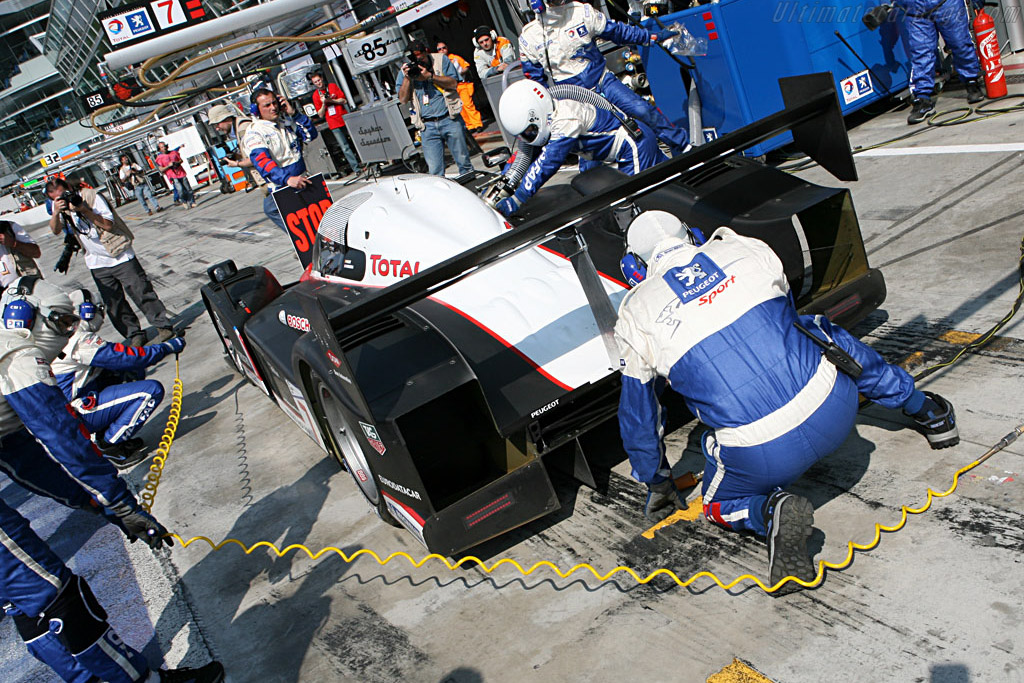 In comes the diesel - Chassis: 908-02 - Entrant: Peugeot Sport Total - 2007 Le Mans Series Monza 1000 km
