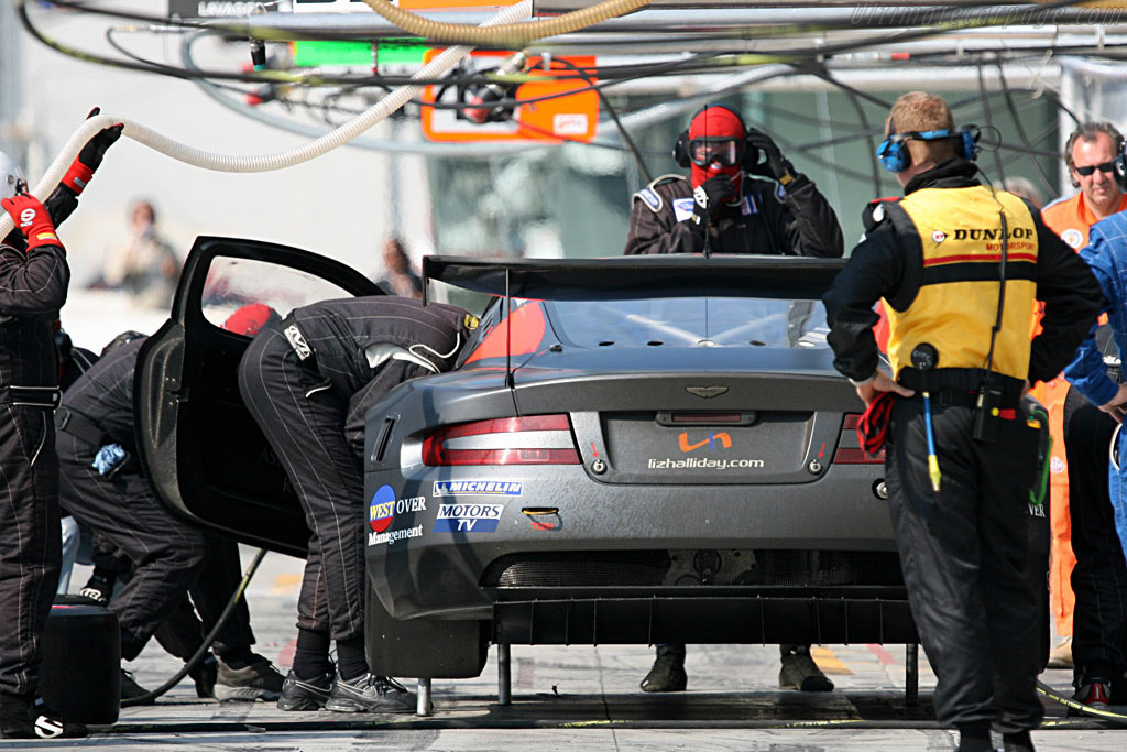 In the air - Chassis: DBR9/101 - Entrant: Team Modena - 2007 Le Mans Series Monza 1000 km