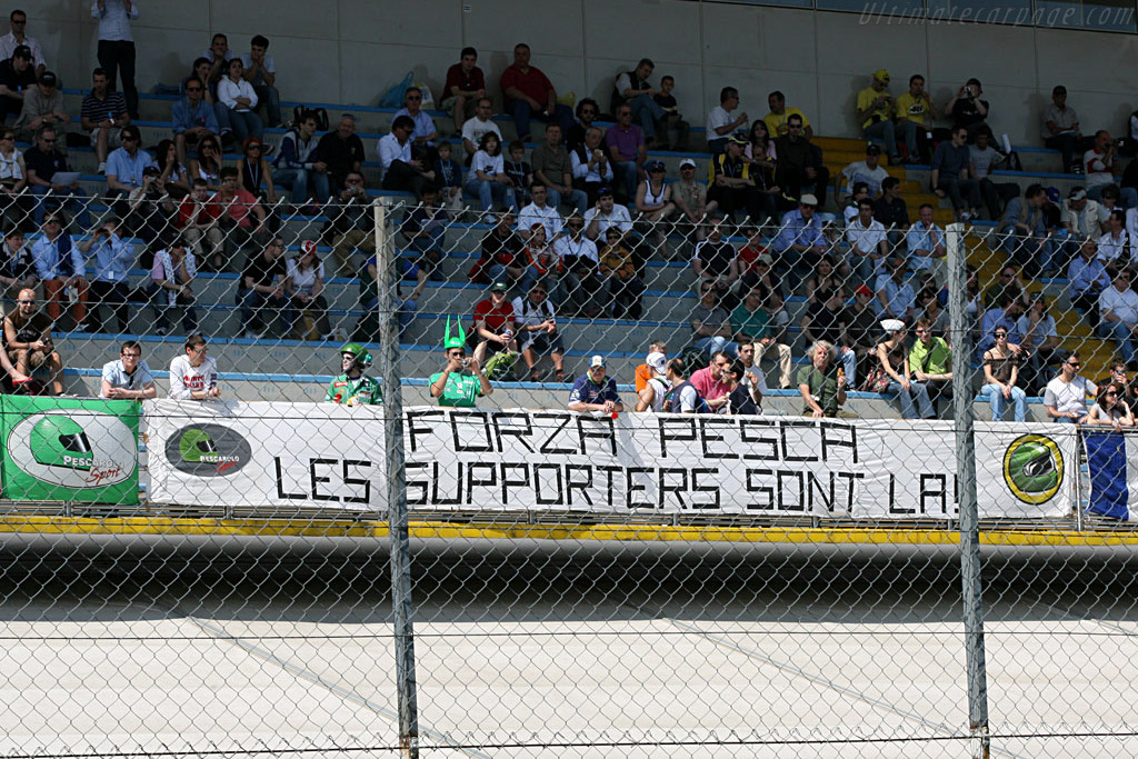 Pescarolo's very loyal fans   - 2007 Le Mans Series Monza 1000 km