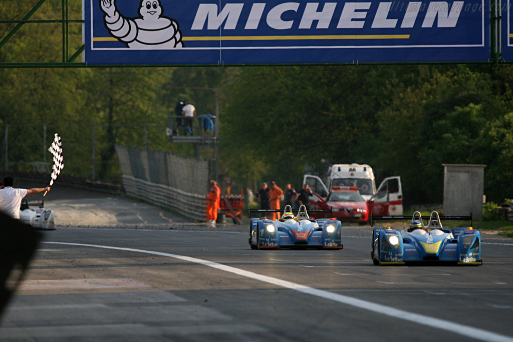 Second and fourth - Chassis: 01-05 - Entrant: Pescarolo Sport - 2007 Le Mans Series Monza 1000 km