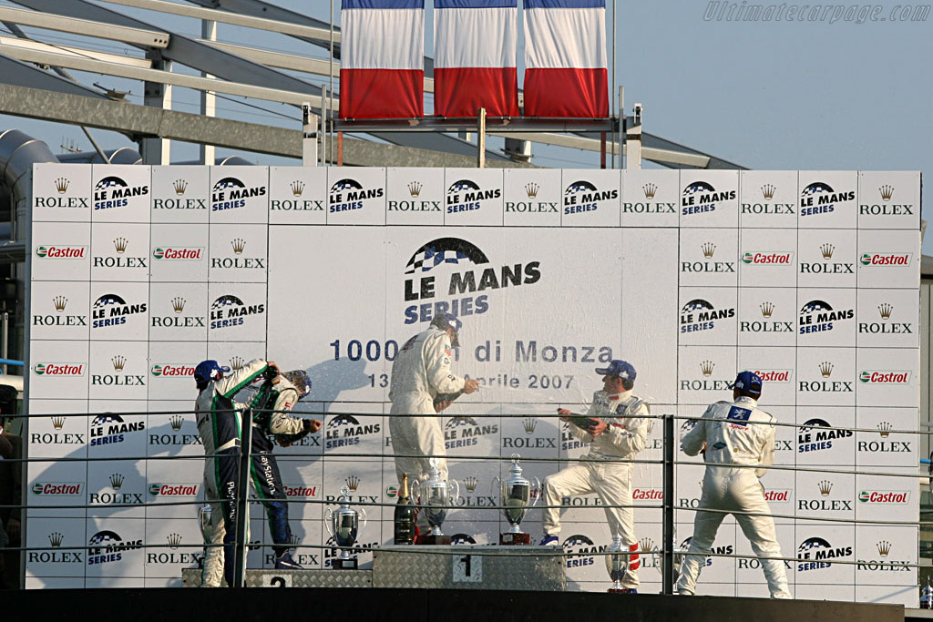 The winners   - 2007 Le Mans Series Monza 1000 km
