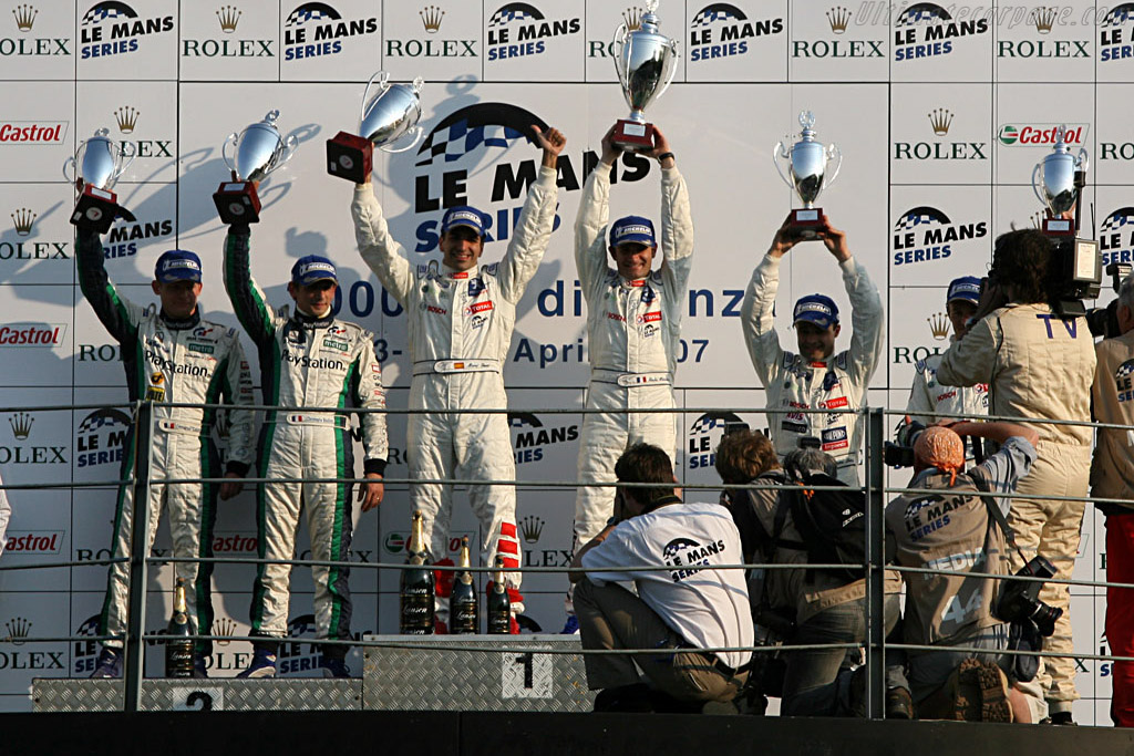 The winners   - 2007 Le Mans Series Monza 1000 km