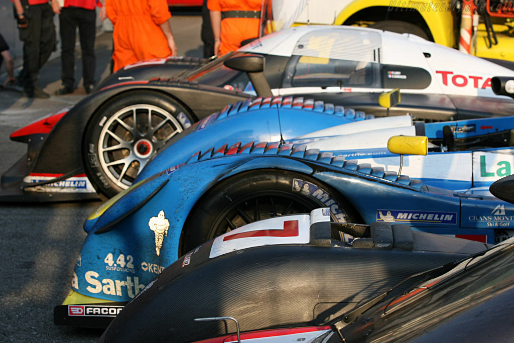 The winning machines - Chassis: 908-02 - Entrant: Peugeot Sport Total - 2007 Le Mans Series Monza 1000 km