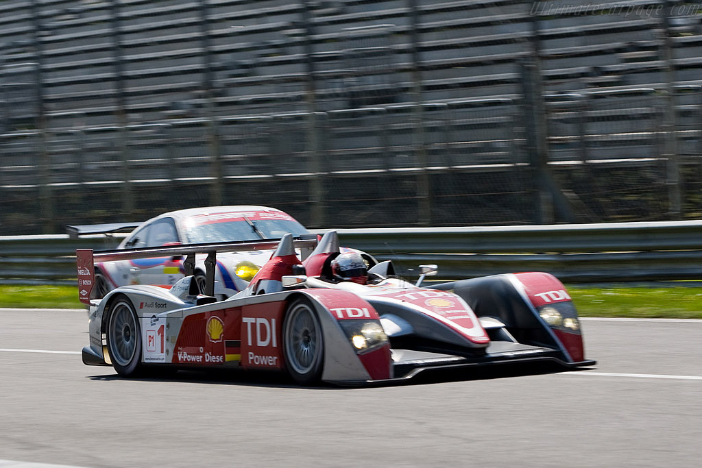 All patched up after a major off - Chassis: 204  - 2008 Le Mans Series Monza 1000 km
