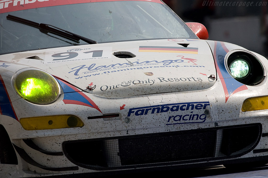 Battle scars - Chassis: WP0ZZZ99Z7S799924  - 2008 Le Mans Series Monza 1000 km