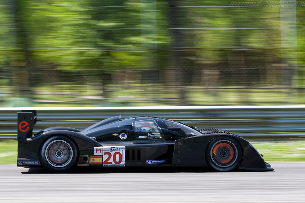 Black with red accents - Chassis: 001  - 2008 Le Mans Series Monza 1000 km