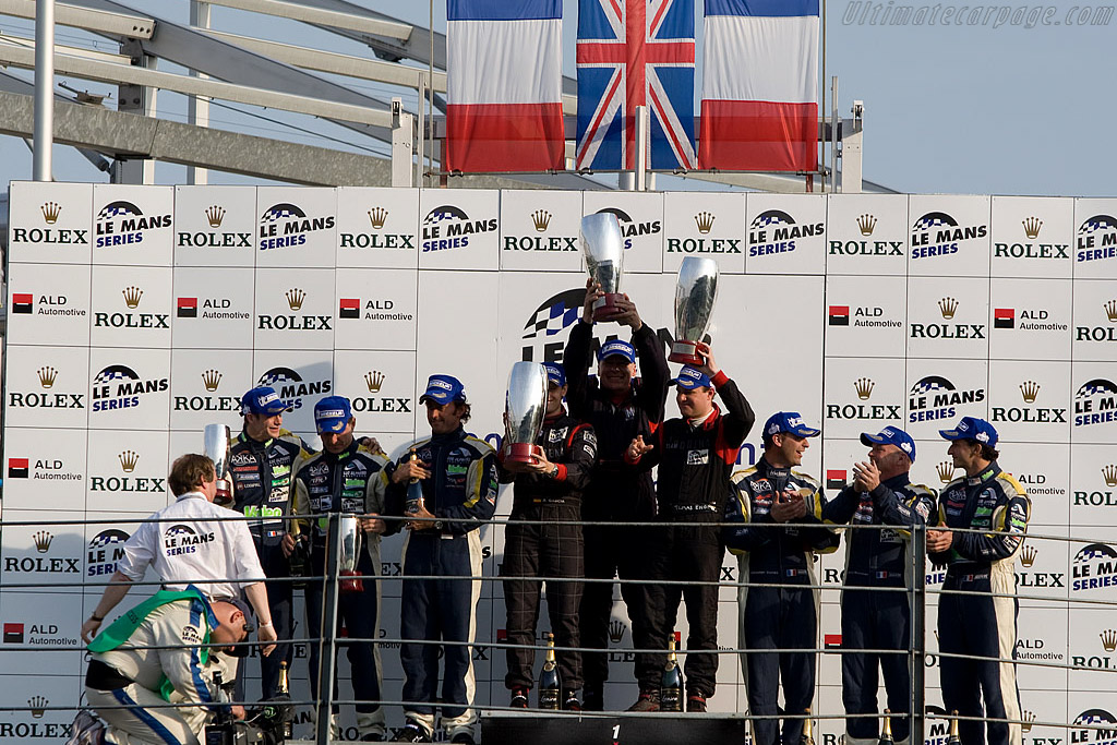 GT1 Podium   - 2008 Le Mans Series Monza 1000 km