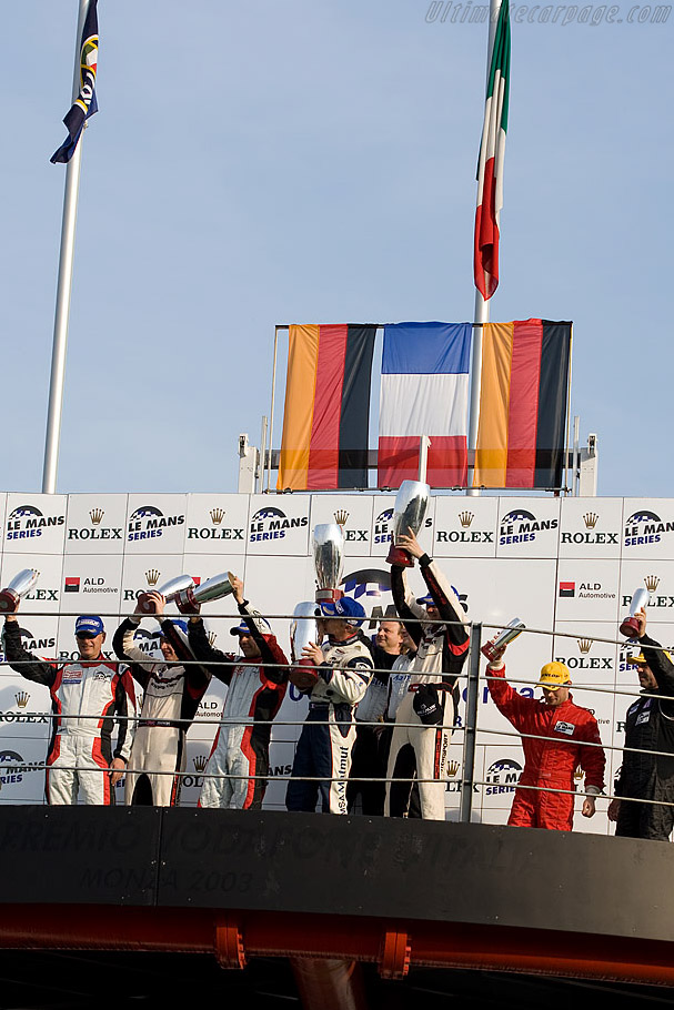 GT2 Podium   - 2008 Le Mans Series Monza 1000 km