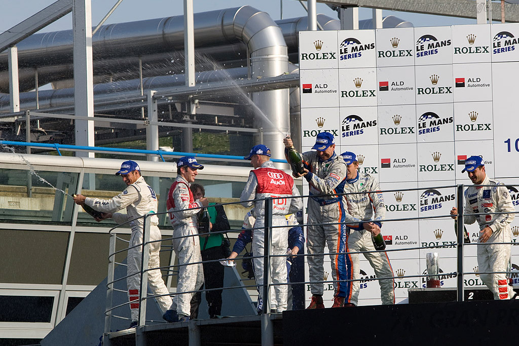 LMP1 Podium   - 2008 Le Mans Series Monza 1000 km
