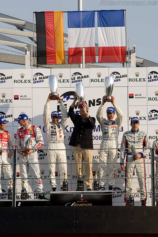 LMP1 Podium   - 2008 Le Mans Series Monza 1000 km