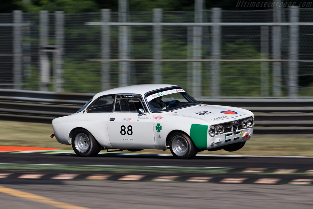 Alfa Romeo 1750 GTAm - Chassis: 1361348 - Driver: Giovanni Serio / Antonio Crescenti - 2015 Monza Historic