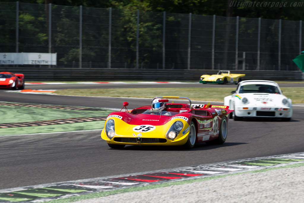 Alfa Romeo 33/3 - Chassis: 10580-023 - Driver: Gianluca Rattazzi / Nani Galli - 2015 Monza Historic