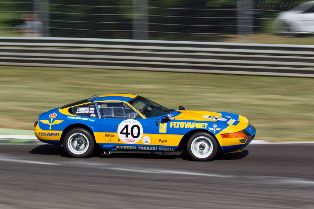 Ferrari 365 GTB/4 - Chassis: 13219 - Driver: Tim Summers / James Cottingham - 2015 Monza Historic