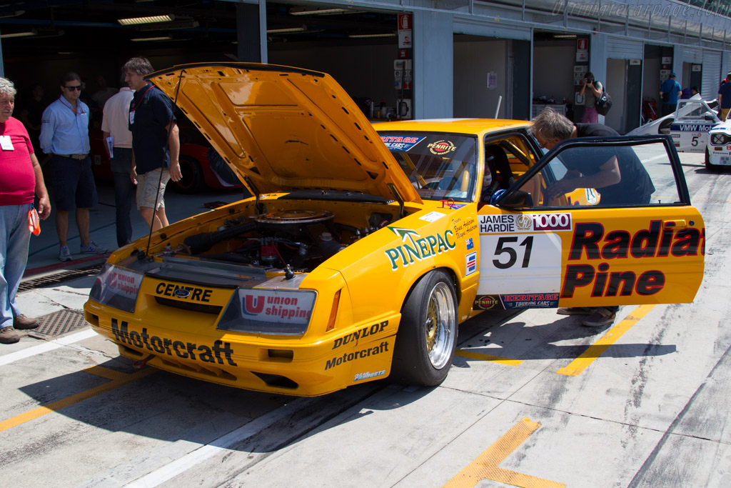 Ford Mustang  - Driver: Benjamin Poron - 2015 Monza Historic