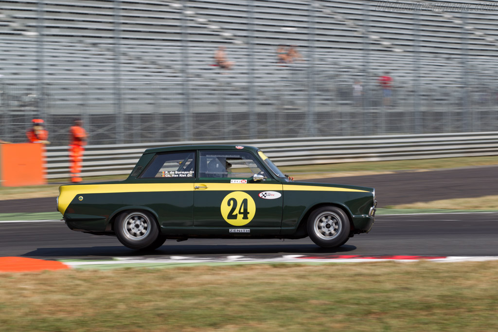 Lotus Cortina - Chassis: BA77EK96773 - Driver: Christophe van Riet / Raphaël de Borman - 2015 Monza Historic