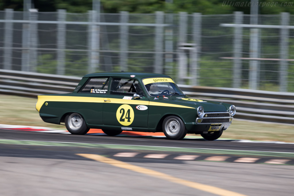 Lotus Cortina - Chassis: BA77EK96773 - Driver: Christophe van Riet / Raphaël de Borman - 2015 Monza Historic