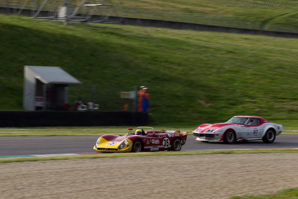 Alfa Romeo 33/3 Spider - Chassis: 10580-023 - Driver: Nanni Galli - 2014 Mugello Classic