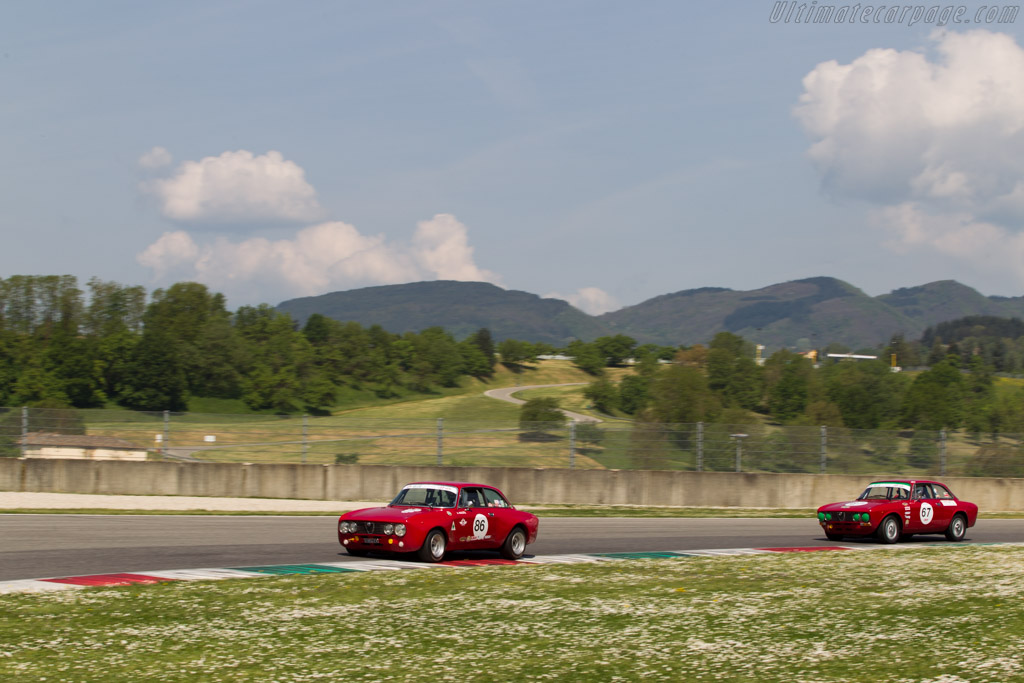 Alfa Romeo GTAm  - Driver: Alessandro Rolfo / Giorgio Cazzola - 2014 Mugello Classic