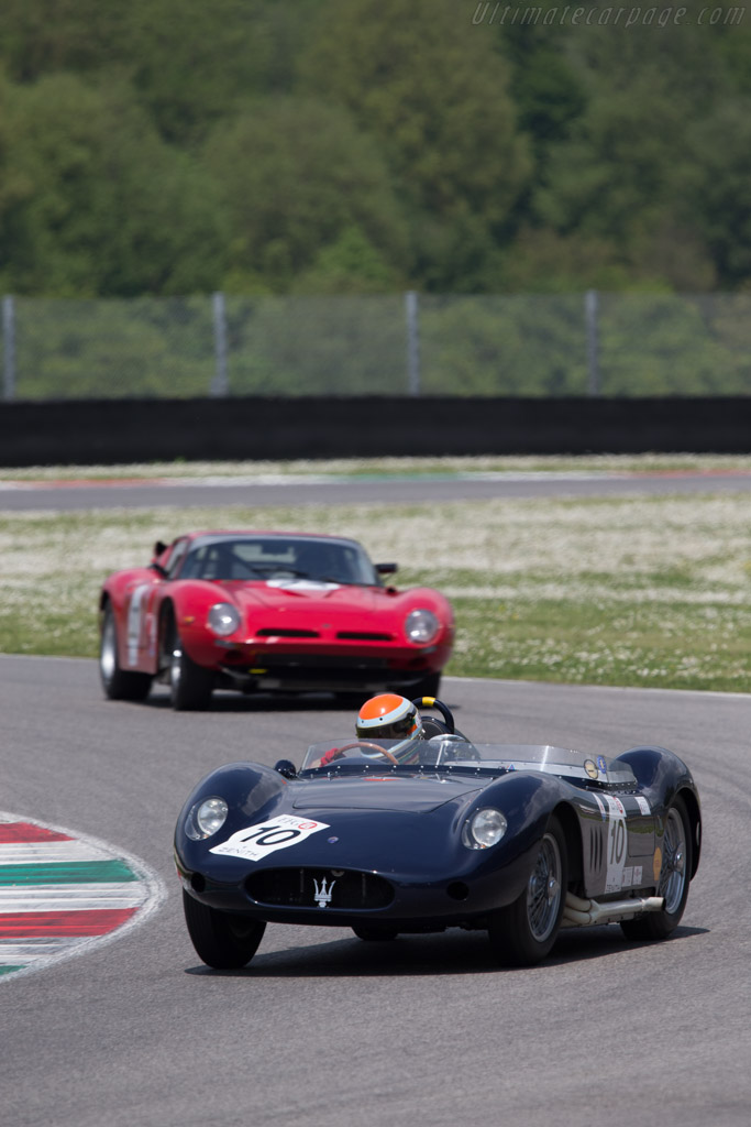 Maserati 250S - Chassis: 2411 - Driver: Marc Devis - 2014 Mugello Classic