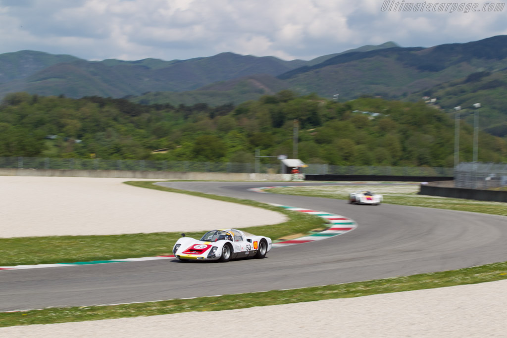 Porsche 906 - Chassis: 906-104 - Driver: Pierre Perret - 2014 Mugello Classic