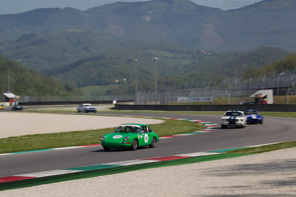 Porsche 911  - Driver: Eric Lecluse / Didier Braye - 2014 Mugello Classic